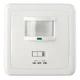 Датчик движения инфракрасный встроенный E.Next e.sensor.pir.01B.white(белый), 160°, IP20 s061012 - изображение 1