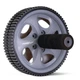 Колесо для преса PowerPlay PP-4345 Exercise Wheel (d16.5cm.) Сіре - изображение 1