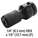 Гайковерт ударный аккумуляторный бесщеточный YATO: КВАДРАТ-1/2", 1200 НМ, LI-ION 18В, 4 Ач +КЕЙС (YT-828071) - изображение 8