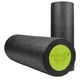 Масажний ролик (роллер) гладкий PowerPlay 4021 Fitness Roller Чорно-зелений (30x15см.) - зображення 1