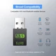 Двохдіапазонний Fenvi WD-4510AC USB 2.0 Wi-Fi 5 (AC) 600 Mbps адаптер 2.4/5GHz + Bluetooth 4.2 Wireless Lan Card Black (AC600-BT4.2) - зображення 4