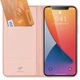 Чехол-книжка Dux Ducis с карманом для визиток для iPhone 13 Pro Rose Gold - изображение 3