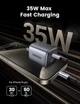 Зарядное устройство UGREEN CD350 Nexode 35W GaN Fast Charger USB-C для быстрой зарядки MacBook Pro/Air, iPad, iPhone 16 15 Pro Max, Galaxy S24 Ultra, Dell XPS Grey (15539) - изображение 11