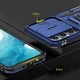 Ударостійкий чохол Camshield Army Ring для Samsung Galaxy A35 / A55 Синій / Navy - изображение 5