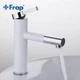 Смеситель для умывальника Frap F1052-14 высокий, белый/хром - изображение 2