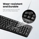 Комплект проводной мыши и клавиатуры UGREEN UGR-15217 Wired Keyboard and Mouse Combo Black - изображение 4