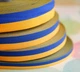 Декоративна стрічка репсова 2см, патріотична Прапор України, 1 метр (моток 46м), жовто-синя T7K-S2CM1M-JS - зображення 1