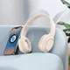 Беспроводные наушники HOCO W46 Charm BT V5.3 headset 200mAh Milky White (6942007601702) - изображение 6