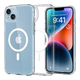 Чехол накладка TPU + PC Spigen Ultra Hybrid with Magsafe для iPhone 14 transparent - изображение 2