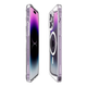 Чохол накладка TPU+PC Spigen Ultra Hybrid with Magsafe для iPhone 14 Pro transparent - зображення 6