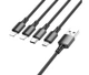 Кабель BOROFONE BX72 (4 в 1) USB - Lightning / Lightning / Micro USB / Type-C (2A) (1M) - зображення 1