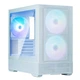 Корпус Zalman P30 AIR без БП, 1xUSB3.0, 1xUSBType-C, 3x140мм ARGB, VGA 392мм, LCS ready, TG Side Panel, mATX, білий - изображение 1