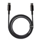 Кабель Baseus Type-C - Type-C 100W 2м Tungsten Gold Black (CATWJ-A01) - зображення 4
