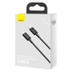Кабель Baseus CATLYS-C01 Superior Series Type-C to IP PD 20W 200cm Black - изображение 3
