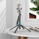 Селфи-монопод HOCO K22 Handy aluminum alloy anti-shake live broadcast holder Black - изображение 7