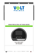 Солнечный инвертор Volt Polska ULTRA-HV 11000 48/230V (5200/11000W) + 100A MPPT (450V) (3SSHV50048) - зображення 2