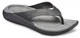 Мужские вьетнамки Crocs LiteRide Flip 42 Черный/графитовый 205182 - изображение 10