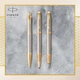 Ручка перьевая Parker IM Premium Warm Silver GT FP F 24 111 - изображение 7