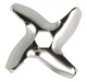 Ніж для насадки м'ясорубки комбайна кухонного D=45.5mm s=4mm MOULINEX (MS-652841) - зображення 1