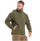 Куртка Софтшел Mil-Tec JACKET SCU OLIVE 10864012 - M - изображение 7