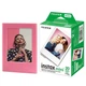 Фотопапір Instax Mini 20 (2 картриджі по 10 знімків/кадрів) з магнітною рамкою рожевого кольору для камер Fujifilm Instax Mini 12, 11, LiPlay, Evo, 40, 90, 99 та принтерів SP-1, SP-2, Mini Link, Link2 (Японія) - зображення 2