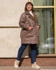 Куртка Alenka Plus 2046-1, 56, шоколадний - изображение 6