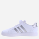 Tenisówki chłopięce adidas Grand Court 2.0 EL GW6516 38.5 Biały/Srebrny (4065426237856) - obraz 3