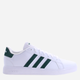 Підліткові кеди для хлопчика adidas Grand Court 2.0 K IG4830 36 Білі з зеленим (4066755741663) - зображення 1