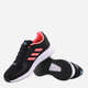 Buty sportowe młodzieżowe dla dziewczynki adidas Runfalcon 2.0 K GX3537 39.5 Czarny/Różowy (4065419295818) - obraz 4