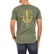 Футболка с рисунком 5.11 Tactical® Stay Sharp M Military Green - изображение 2