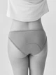 Менструальные трусики MammyKo. Tencel TM + шерсть мериноса + мембрана. Низкая посадка. Синие. Размер 3XL. 3 капли. Белье для менструации и недержания, для месячных. - изображение 4