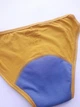 Менструальные трусики MammyKo. Tencel TM + шерсть мериноса + мембрана. Низкая посадка. Горчичные. Размер 3XL. 3 капли. Белье для менструации и недержания, для месячных. - изображение 10