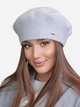 Beret damski Kamea K.22.012.06 One Size Szary (5903246754308) - obraz 1