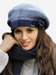 Beret damski Kamea K.16.016.12 54-60 Granatowy (5903246766486) - obraz 1