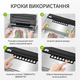Вакуумный упаковщик, Вакууматор для продуктов с функцией маринования и режимом Sous-Vide + пленка 3 м - изображение 12