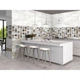 Плитка Ceramica Deseo Arabesque Grey Decor 30х90 см декор - зображення 2