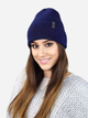 Czapka damska beanie Kamea K.23.043.12 One Size Granatowa (5903246786002) - obraz 1