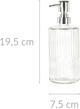 Dozownik do mydła Bathroom Solutions szklany pojemnik z dozownikiem 400 ml (5902973431582) - obraz 2