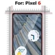 Защитное стекло PHENVEL 2.5D для Google Pixel 6 (Полностью прозрачное стекло) - изображение 2