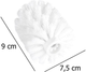 Запасна насадка для туалетної щітки Wenko 7.5 см Біла (4008838158029) - зображення 2