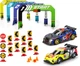 Ігровий набір Silverlit Exost Build 2 Drive Duo Pack Race Set 20705 на радіокеруванні 2.4 ГГц Жовто-синій (4891813207054) - зображення 2