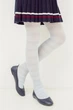 Колготи дитячі Naviale класична посадка, закритий носок в смужку MICRO 40 Den 9/10(р) white (1102) 135см - изображение 1