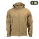 Куртка тактична M-Tac Softshell розмір XS колір Tan - изображение 2