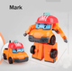 Машинка-трансформер Robocar Poli "Робокар Поли" Марк, Оранжевый От 3 лет ABS-Пластик - изображение 3