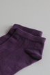 Шкарпетки короткі фіолетові безшовні ORGANIC cotton JILL ANTONY 35-37 арт. 31025 - зображення 4