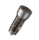 Автомобільний зарядний пристрій WUW-C201 2USB 3.1A black (6972573336814) - изображение 1