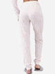 Пижама (лонгслив + штаны) женская больших размеров хлопковая Leinle Pink Genius 1583 2XL Розовая (4821583161266) - изображение 2