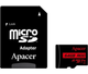 Карта памяти Apacer microSDXC 64GB R100 (скорость 100 МБайт в сек) AP64GMCSX10UB-R с адаптером - изображение 1
