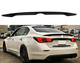 Спойлер Infiniti Q50 Q50L Q50S Performanсe черный глянцевый ABS-пластик (13-20 г.в.) - изображение 1