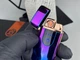 Електронна запальничка хамеліон Lighter usb газова запальничка в подарунковій упаковці (33421G) - зображення 6